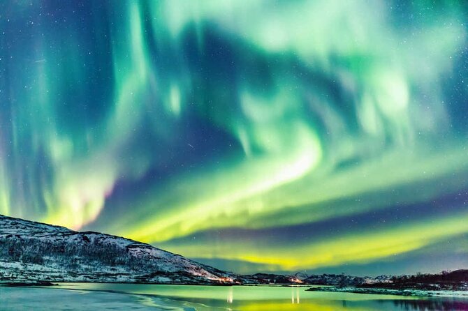 The Aurora Tour - small group, northern lights - Stop 1 in Tromso: bonfire snacks, photo moments, and the “small quest” feeling