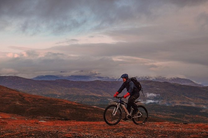 Trail challenge with electric mountainbike - Views, snacks, and route choices: what you get in 3 hours