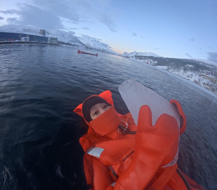 Tromsø: Arctic Fjord Floating in Survival Suit - Key things to know before you go
