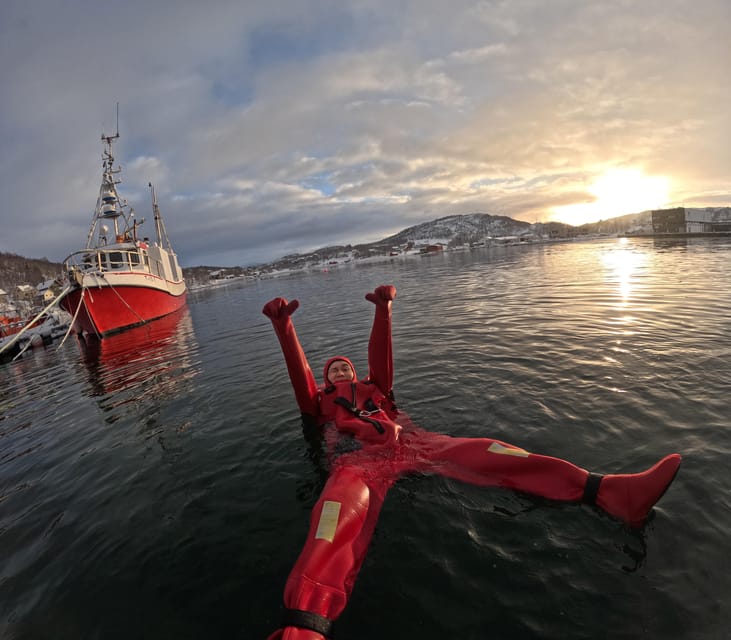 Tromsø: Arctic Fjord Floating in Survival Suit - Price and value: what $230 really covers