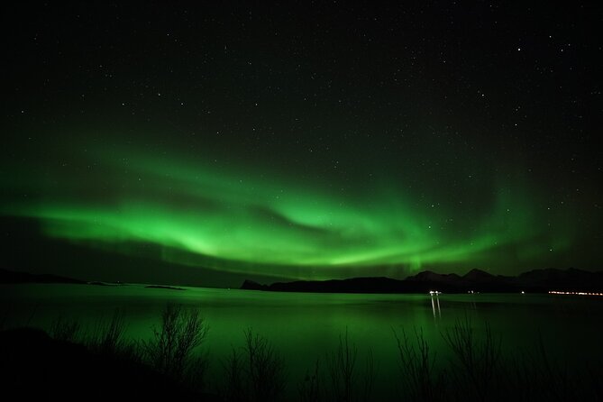 Tromso Aurora Chase by Minibus with Thermal Suit, Snack and Photo - Snacks, Hot Drinks, and Those Campside Breaks