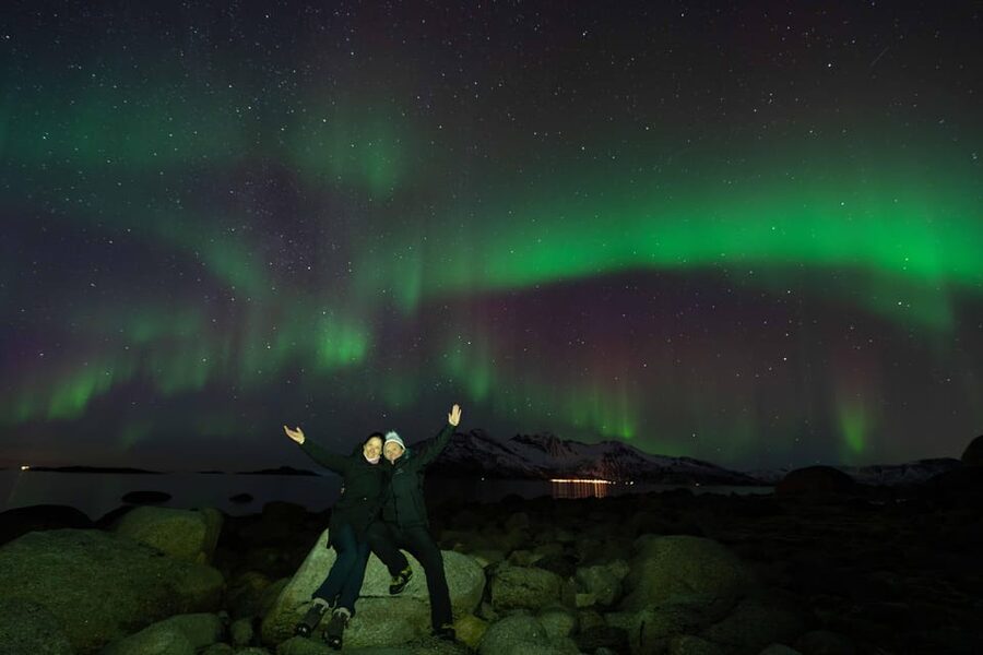 Tromsø: Aurora Tour with Photos, Campfire and Arctic Food - Pickup in Tromsø, Then Out Past the City Lights