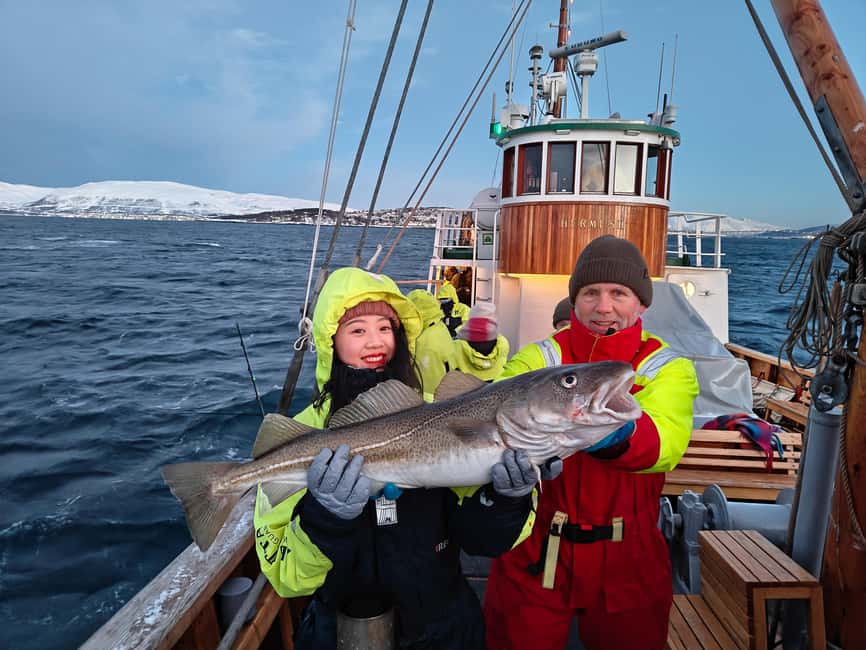 Tromsø: Fjord Fishing Cruise - Weather-Ready Comfort: Thermal Suits and the Heated Lounge