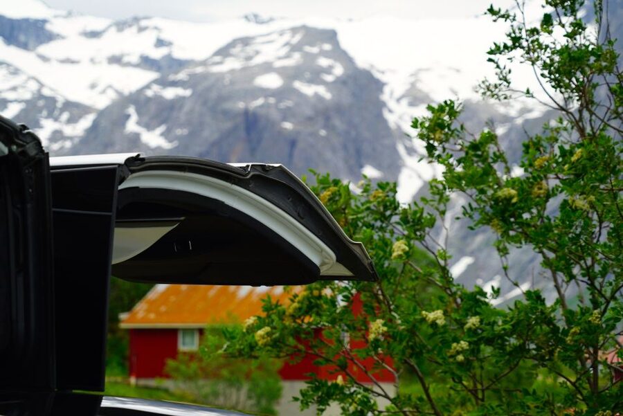 Tromsø: Fjord Sightseeing in a Tesla X Luxury Electric Car - The Mountain Drive and the “How People Lived Here” Story