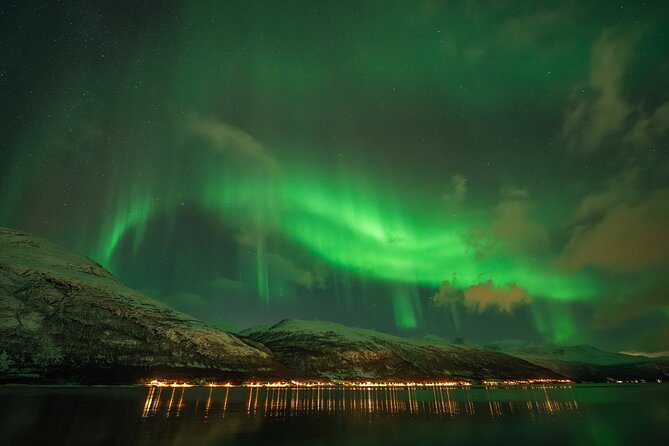 Tromsø: Northern Lights by Minibus - Free Photos and Warm Dinner - What the Night Can Look Like When Clouds Win