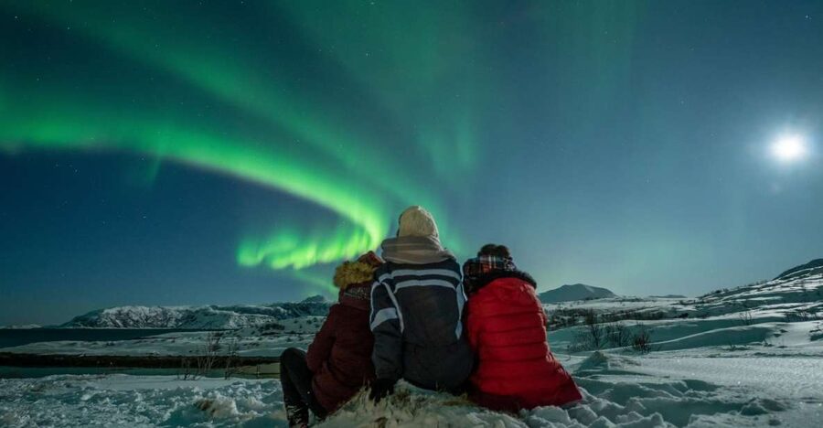 Tromso: Northern Lights Chase with Photo Package Included - Tromsø at night: what a 6.5-hour chase is built for