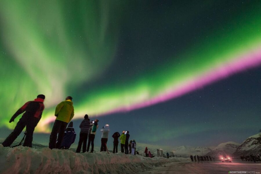 Tromso: Northern Lights Photography Tour by Bus (or miniBus) - Meeting at Northern Shots: where the night starts