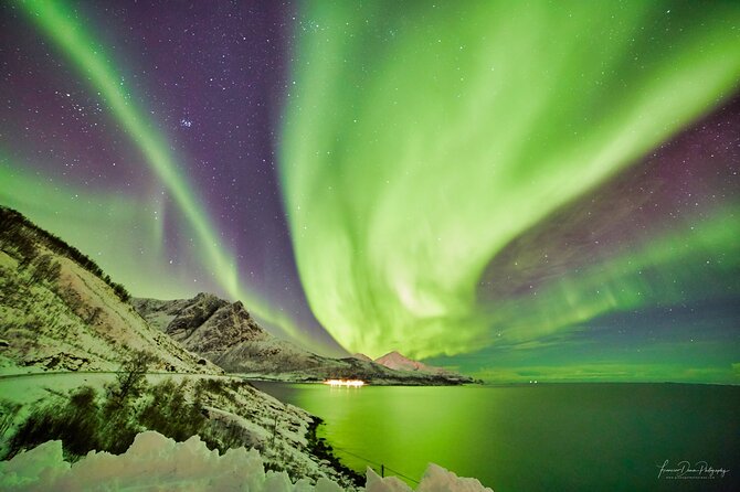 Tromso: Private Aurora Chase by Minivan - The Tromso Fjords Phase: How the Waiting Game Gets Better
