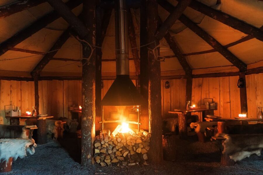 Tromsø: Reindeer Sled, Dinner, and Chance of Northern Lights - Leaving town for a darker sky, then stepping into Sami camp life