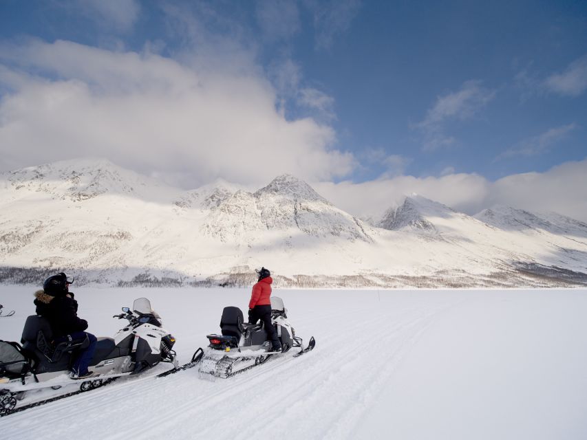 Tromsø: Scenic Arctic snowmobile safari in the Lyngen Alps - Tromsø to Lyngen: the day starts with real arctic transport