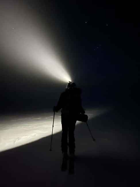 Tromsø: Ski touring (ski de randonnee) - Winter light and polar night, how the season changes everything