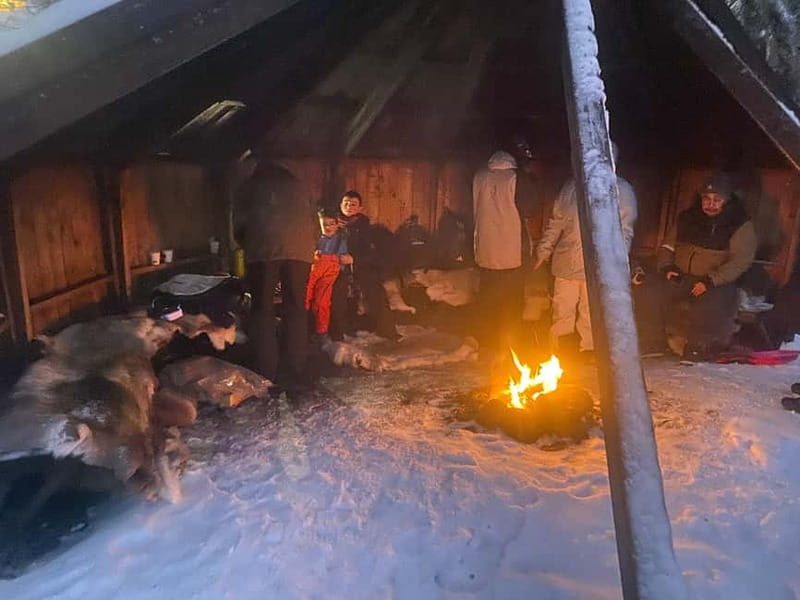 Tromsø: Snow Sledding, Mini Skiing, Lasso and Reindeer Hides - Mini skiing in Tromsø: small gear, real coordination