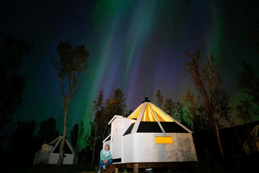 Tromsø: Snowmobile Safari with Aurora Crystal Lavvo Stay - Sleeping in a Crystal Lavvo: stars overhead, fire warmth within