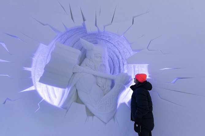 Tromsø Snowmobiling, Ice Domes Snow Park, and Reindeer Visit - Tromsø Ice Domes Snow Park, impressive shapes with a reality check