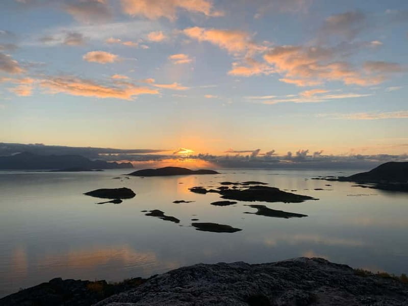 Tromsø: Sommarøy Islands Midnight Sun Tour - Kaldfjord: when weather shifts, the views can improve