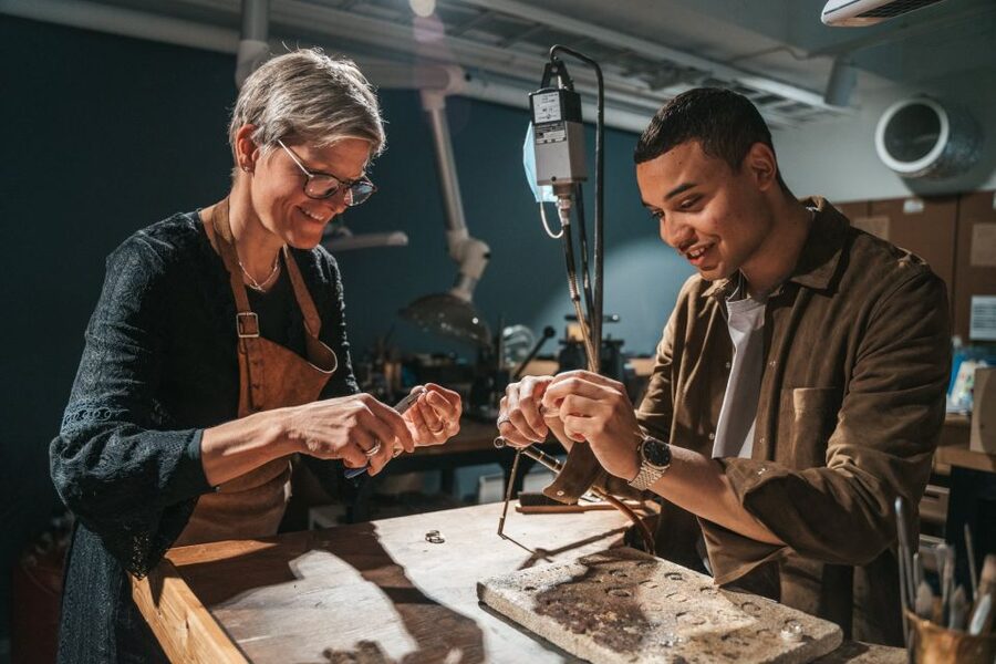 Tromsoe: Make your own silver ring in a goldsmith workshop - The 2-Hour Flow: Shaping to Melting to Your Final Silver Ring