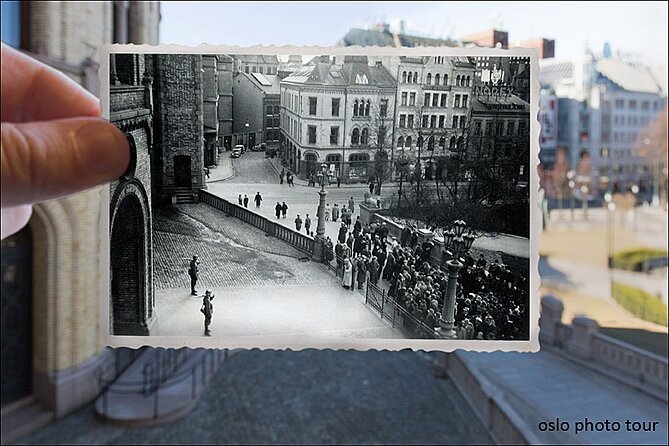 Unknown war. Oslo and Norway during 1940-45 - Nationaltheatret and the Gunnar Sønsteby Monument