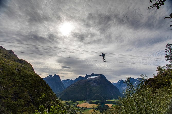 Via Ferrata Åndalsnes West Wall - Norsk Tindesenter Check-In: Safety First, Then Up You Go