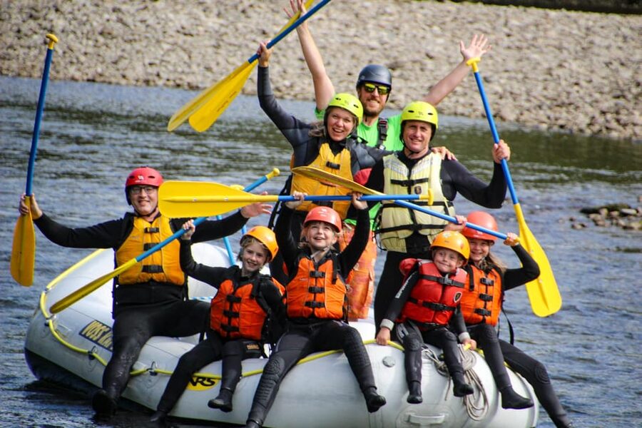 Voss: Family Rafting on the Vosso River - Family rafting on the Vosso River, built for ages 5+