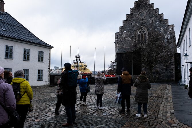 Walking Tour in Bergen of the Past and Present - St. Mary’s Church, oldest in the city, still active today