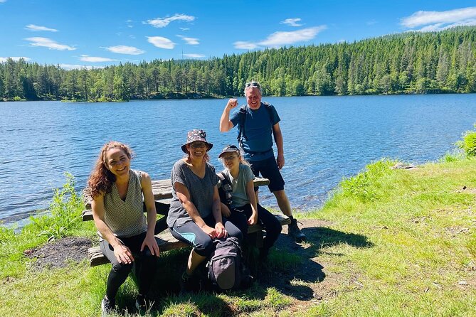 Wildlife Forest Hike - Sognsvann Lake finish: how the hike wraps up